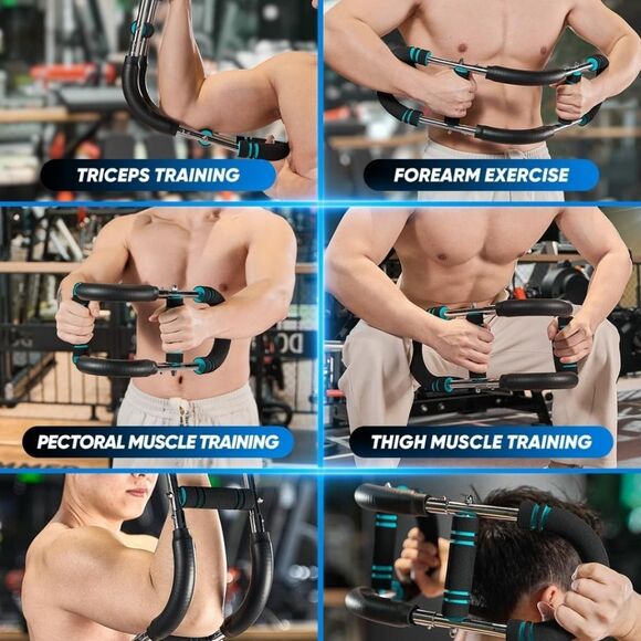 🆕🏋🏽‍♀️Saker Twister Arm Trainer, Blk/Blue - 20 to 60 lbs - Picture 3 of 9